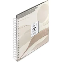 Hama Watercolor braun 28x24 50 ws. Seiten Spiral-Album 7604