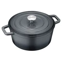 Berndes b.iron Gusseisen rund 24 cm 3,75 Liter schwarz