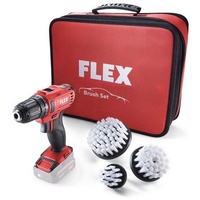 Flex Akku-Bohrschrauber DD 2G 10.8 Solo Brush Set ohne