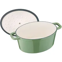 Berndes Bräter Cocotte b.iron Gusseisen oval 31 x 24