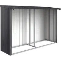 Biohort Rückwand für Woodstock 300 Dunkelgrau-Metallic 196,5 x 288,6