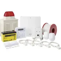 ABUS AZAA10200 Terxon SX Alarmanlagen-Sets Alarmzonen 8x Drahtgebunden, 1x