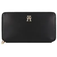 Tommy Hilfiger Iconic Tommy Large Zip Around Wallet Black
