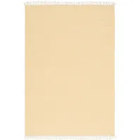 Pergamon Wolle, Creme, Textil, Rechteckig, 90x160 cm, Teppiche &