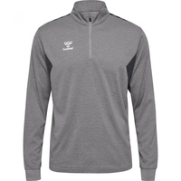Hummel hmlAUTHENTIC 1/2-Zip Sweatshirt 2006 grey melange 3XL