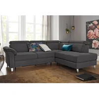 Sit&more Ecksofa, inklusive Kopfteilverstellung, wahlweise mit Bettfunktion und Bettkasten,
