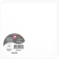 Clairefontaine 2816C Packung (mit 25 Doppelkarten Pollen, Gefaltet, 135