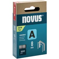 Novus Tackerklammern 53/8 Feindraht superhart 8 mm