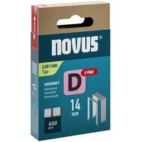 Novus Tackerklammern 53F Flachdraht 14 mm