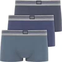 Jockey Cotton Stretch Boxershorts blau XL 3er Pack