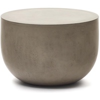 Kave Home Couchtisch Garbet Ø 60 cm Zement Grau