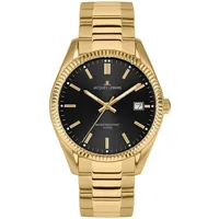Jacques Lemans Herrenuhr Derby Goldfarben/Schwarz