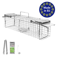 Petigi Tierfalle Lebendfalle Ratten Marder Lebend Garten Marderfalle Rattenfalle
