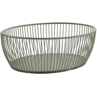 APS 30473 Korb -SVART- in smoke green 24 x