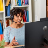 HP Poly Blackwire C5220 USB-C Headset - Schwarz