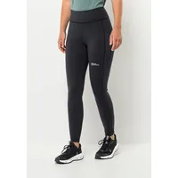 Jack Wolfskin Klintal Tights W Black - L
