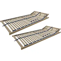 Erst-Holz 70.32-09 FV DP Federholzrahmen Lattenrost 90x200 cm Kopfteil