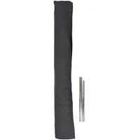 Mendler Schutzhülle für Sonnenschirme bis 3 m Polyester grau