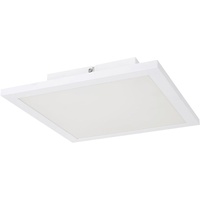 GLOBO Deckenpanel Deckenleuchte Aufbaupanel Deckenlampe Flurleuchte Schlafzimmer, weiß quadratisch,