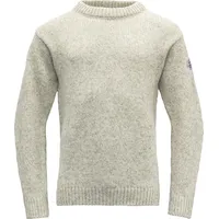 Devold Nansen Sweater Crew Neck Grey Melange M