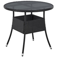 Juskys Gartentisch Yoro - Schwarz
