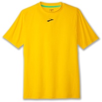 Brooks Herren High Point Short Sleeve gelb
