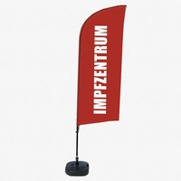 Showdown Displays Showdown Beachflag - Komplett-Set - Testzentrum Deutsch