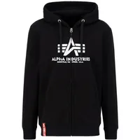 Alpha Industries Basic Reißverschlusspullover Black S
