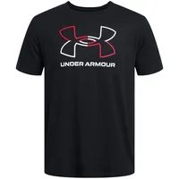 Under Armour Foundation Sportshirt Herren 001 black/red/white S