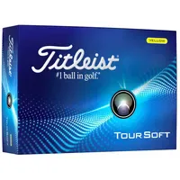 Titleist Tour Soft - 12er Pack, gelb,