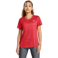 Under Armour Tech Twist T-Shirt Damen 814 red solstice/coho/white