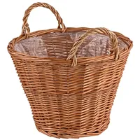 DEMA - Weiden Pflanzkorb 40 cm mit Folie