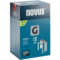 Novus Tools Flachdrahtklammern Typ 11 5000 St. Abmessungen (L