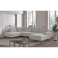 Sit&more Wohnlandschaft »Morris U-Form, inkl. Sitztiefenverstellung«, wahlweise mit Armteilverstellung,