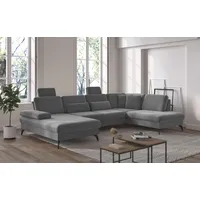 Sit&more Wohnlandschaft »Morris U-Form, inkl. Sitztiefenverstellung«, wahlweise mit Armteilverstellung,