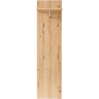 XXXLutz Garderobenpaneel Bari, Eiche Artisan, Holzwerkstoff , Maße cm,