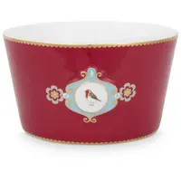 Pip Studio Love Birds Medallion Bowl rot 15cm