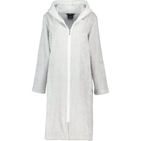CAWÖ Bademäntel Damen Kapuze Zipper 5108 silber - 76