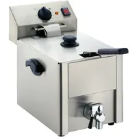 GastroHero Elektro-Fritteuse ECO 10 Liter mit Ablasshahn