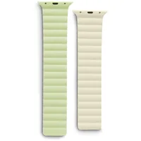 Hama Fantastic Feel für Apple Watch 42/44/45/49mm, grün-beige