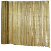 Karat Bambus Sichtschutzzaun "Brasil" - Natur - Gespaltenes Bambusrohr