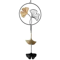 Formano Ginkgo Girlande 60 cm Schwarzgold