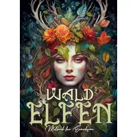 Epubli Waldelfen Elfen Graustufen Malbuch für Erwachsene: