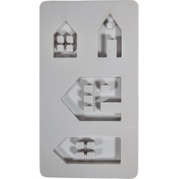 Rayher Silikon Gießform Lichthäuser