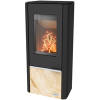 FIREPLACE Kingstone Kaminofen Stahl mit Sandsteineinsatz