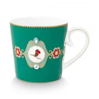 Pip Studio Love Birds Medallion Henkelbecher 0,25 l Grün
