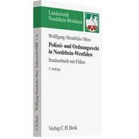 Beck C. H. Polizei- und Ordnungsrecht in Nordrhein-Westfalen Studienbuch