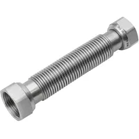 Figofix Flexo-ExDrop Edelstahlwellrohr flexibel ausziehbar 3/4" 130-220 mm I/I