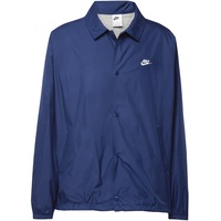 Nike Herren Jacke Club Coaches' - Dunkelblau,Weiß - XL