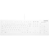 Cherry AK-C8112 Medical Keyboard, weiß, vollversiegelt, USB, DE (AK-C8112-US-W/GE)